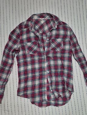 Aeropostale Plaid Button-Down Shirt